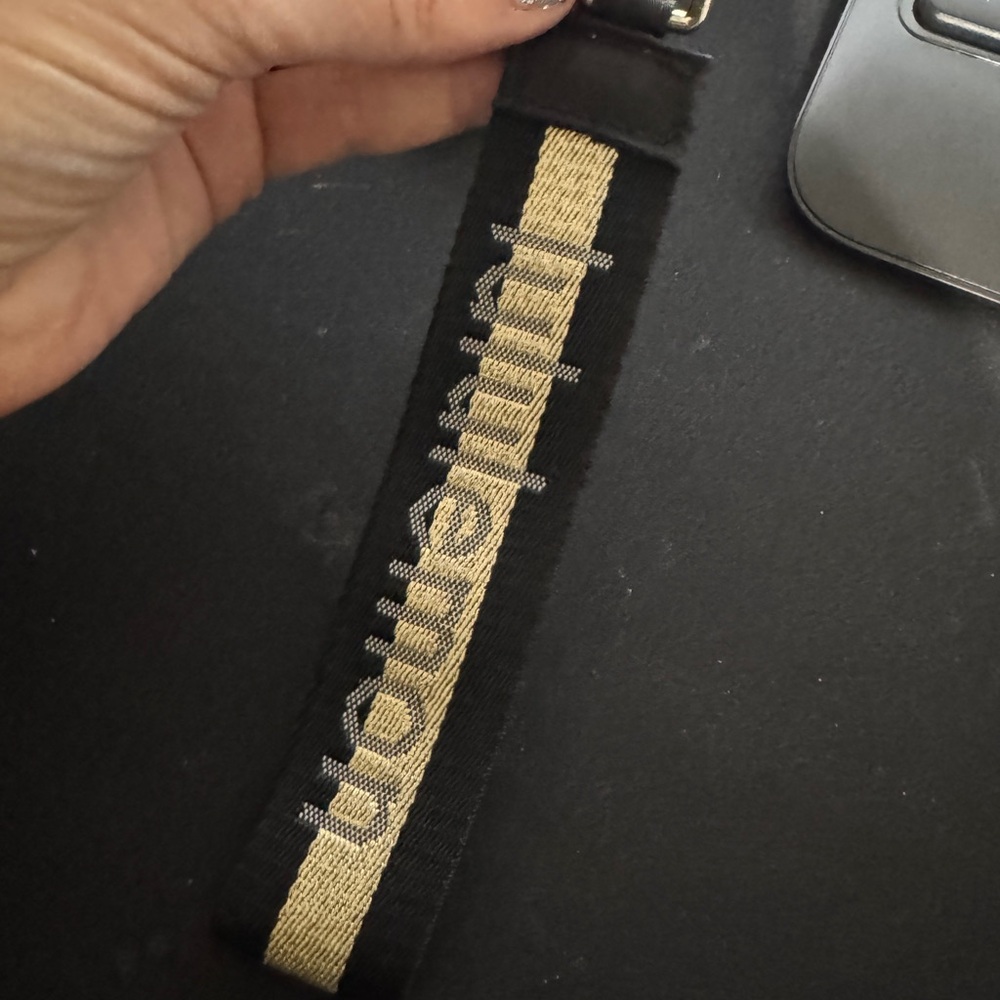 Black and Gold Keychain